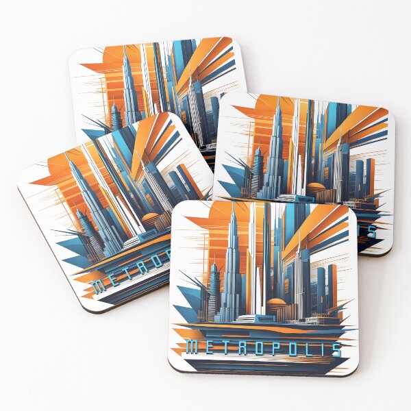 Item preview, Futuristic Metropolis designed and sold by Vibranta Studio.
