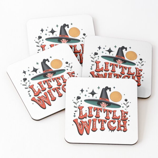 Item preview, Spooky Cute Retro Happy Halloween Little Witch, Trick or Treat,  designed and sold by MorielleKC.