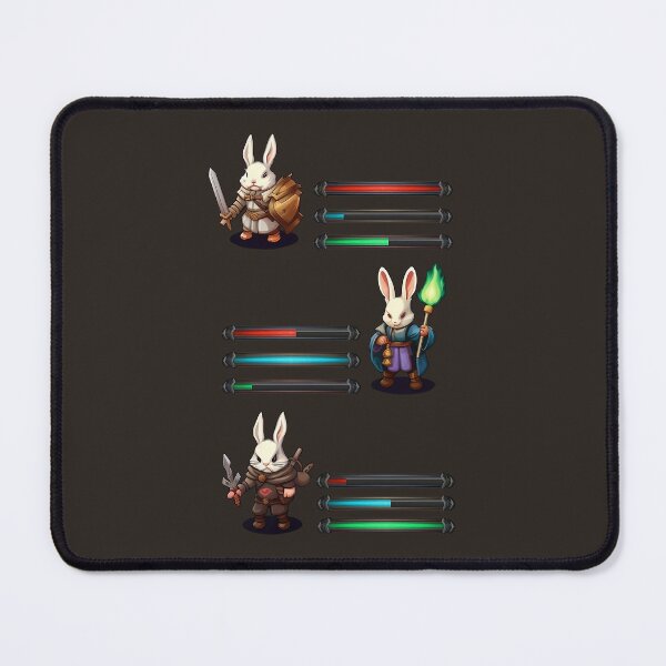 Item preview, Role Plating Game Rabbits designed and sold by MyBunnyverse.