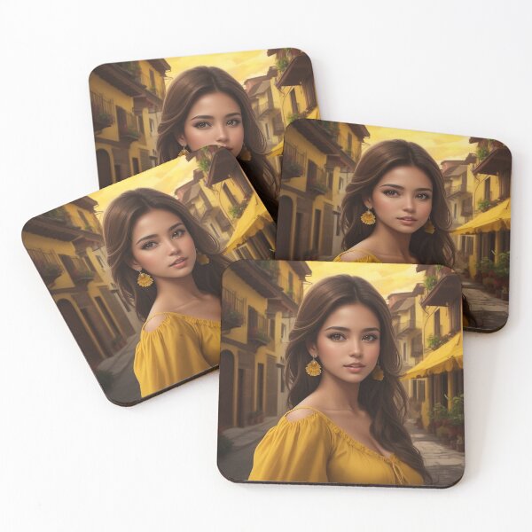 Item preview, Golden Elegance in the streets designed and sold by AICreativeArts.