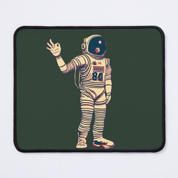 Item preview, Funny Astronaut Celebrating Three Pointer Basketball  designed and sold by TrueArtsStore.