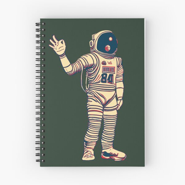 Item preview, Funny Astronaut Celebrating Three Pointer Basketball  designed and sold by TrueArtsStore.
