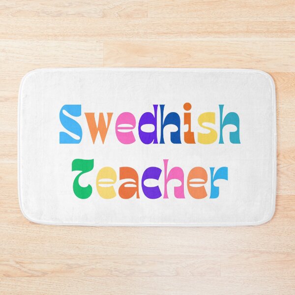 Item preview, Colorful and fun swedish teacher design designed and sold by language-des.