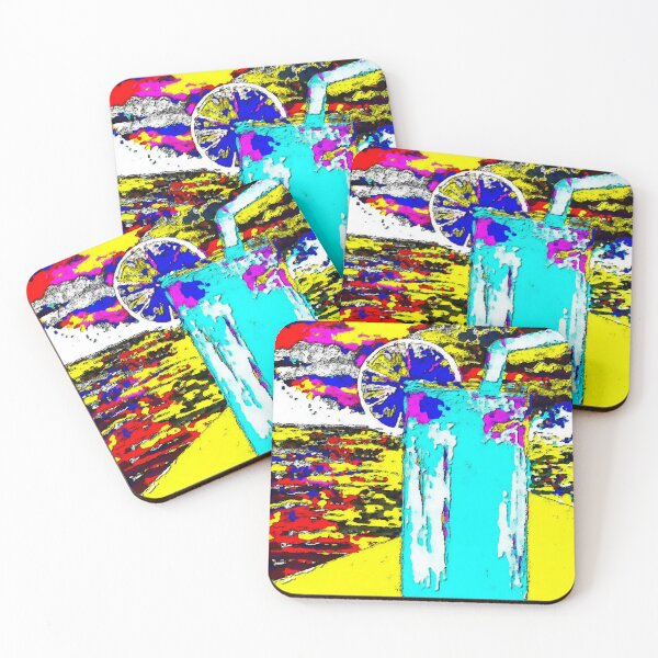 Item preview, Abstract of Refreshing Beverage by Water's Edge  designed and sold by gleefulme.