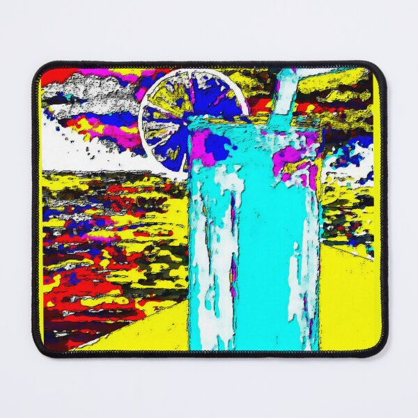 Item preview, Abstract of Refreshing Beverage by Water's Edge designed and sold by gleefulme.