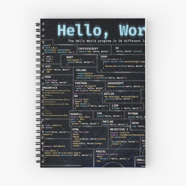 Item preview, Hello World Programmer and Software Developer designed and sold by Nerd Shizzle.