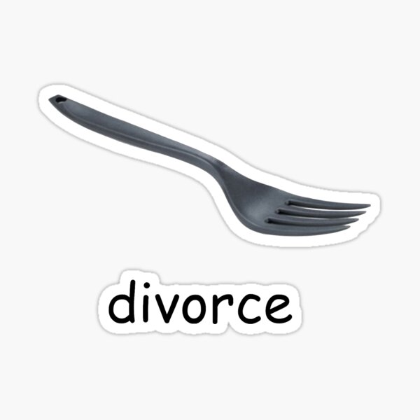 Fork Meme Stickers for Sale