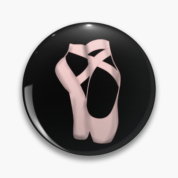 Item preview, Pointe shoes on black designed and sold by threadconnect.