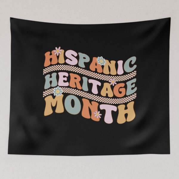 Item preview, Hispanic Heritage Month Groovy designed and sold by droolingdreams.