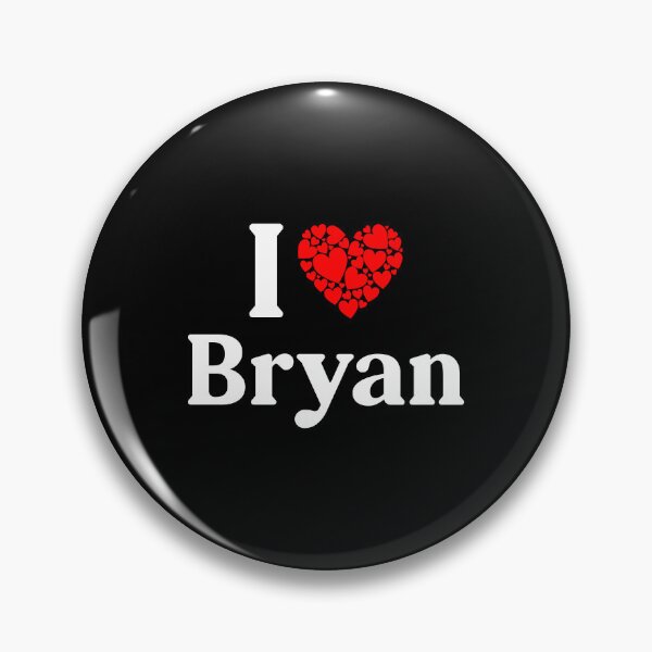 Item preview, Bryan Heart - I Love Bryan designed and sold by MiraclePitts.