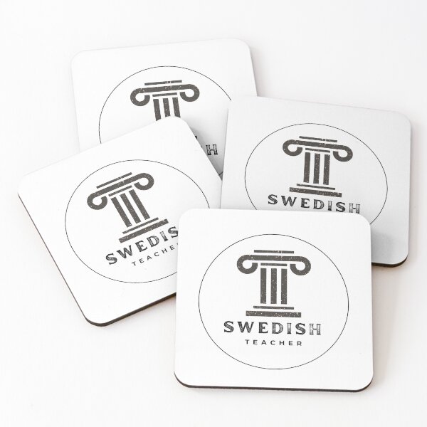 Item preview, Swedish teacher textured column designed and sold by language-des.