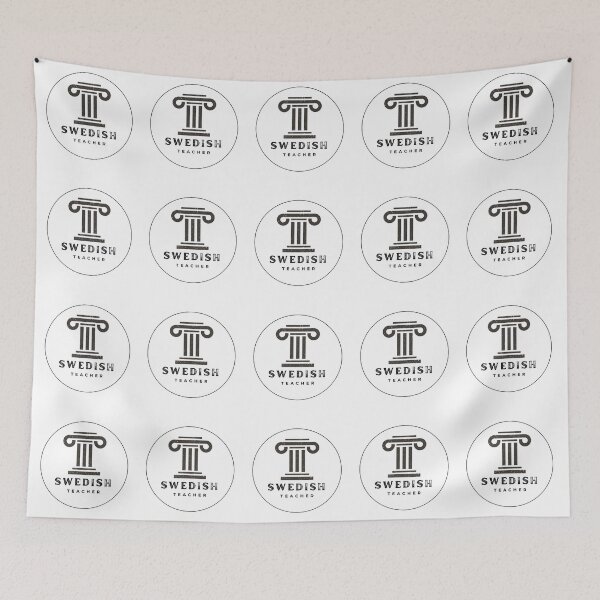 Item preview, Swedish teacher textured column designed and sold by language-des.