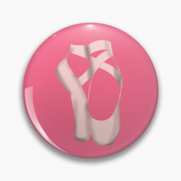Item preview, Pointe shoes on bright pink designed and sold by threadconnect.