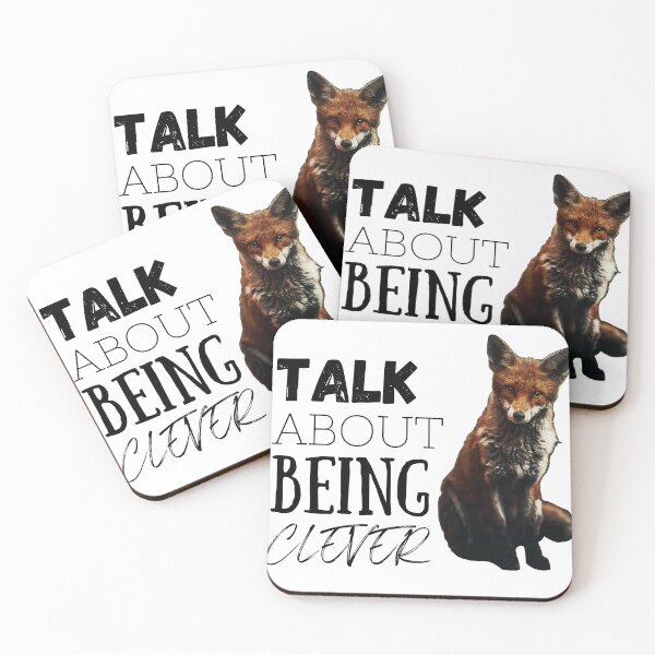 Item preview, CLEVER FOX  designed and sold by BreUniqueShop.