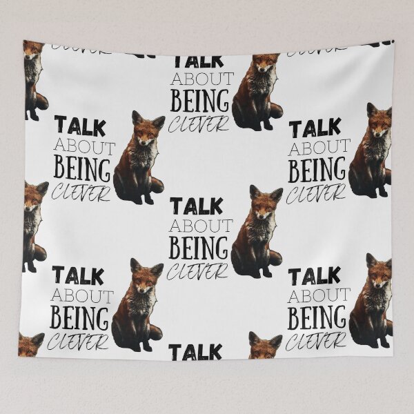 Item preview, CLEVER FOX  designed and sold by BreUniqueShop.
