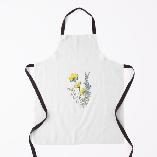 Item preview, Blue and yellow flowers designed and sold by njokindegwa.