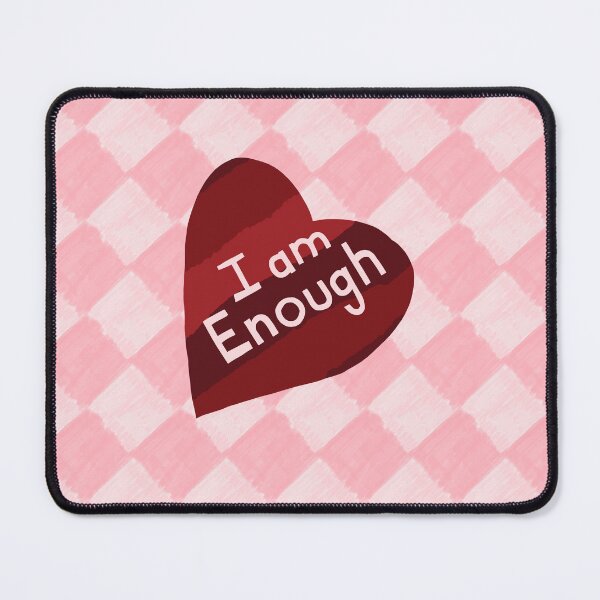 Item preview, I am Enough Red Heart! designed and sold by keltickat.