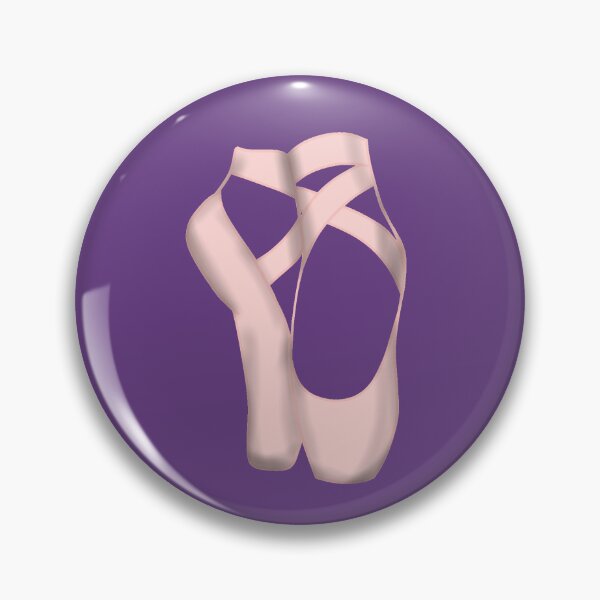 Item preview, Pointe shoes on purple designed and sold by threadconnect.
