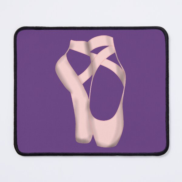 Item preview, Pointe shoes on purple designed and sold by threadconnect.
