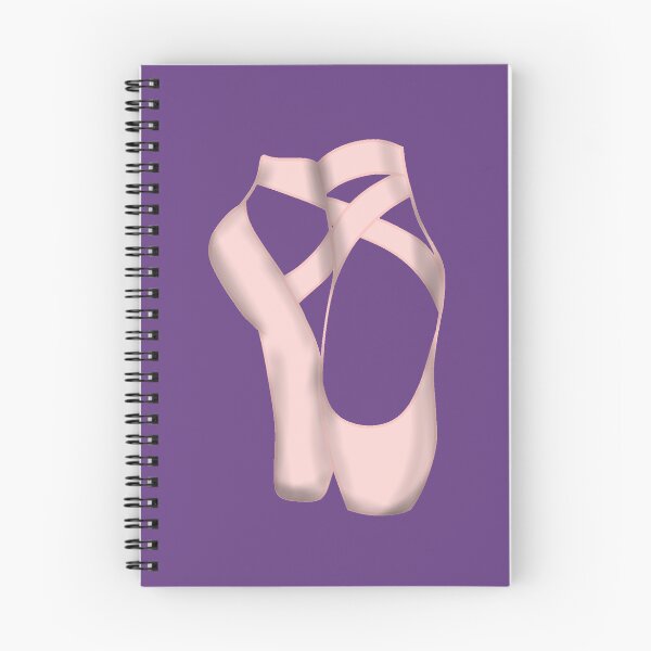 Item preview, Pointe shoes on purple designed and sold by threadconnect.