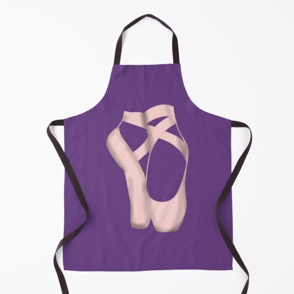 Item preview, Pointe shoes on purple designed and sold by threadconnect.