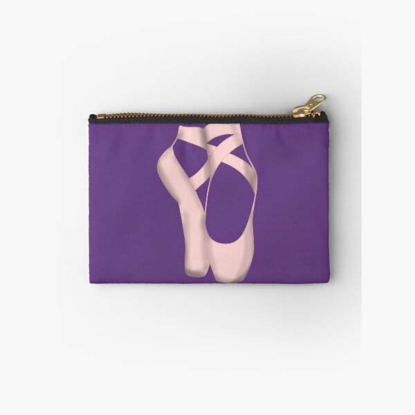 Item preview, Pointe shoes on purple designed and sold by threadconnect.