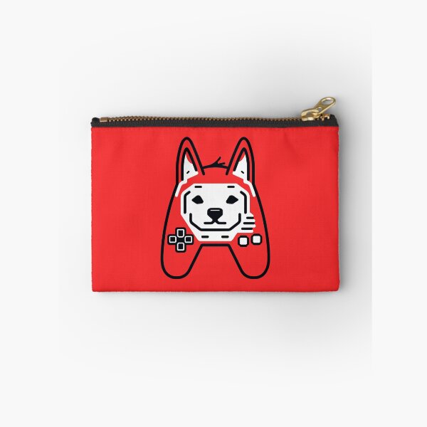 Item preview, logo (DOG GAMEPAD RED) designed and sold by atzek.