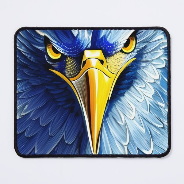 Item preview, Blue Crystal Eagle, Ai Generated Art  designed and sold by ACC .