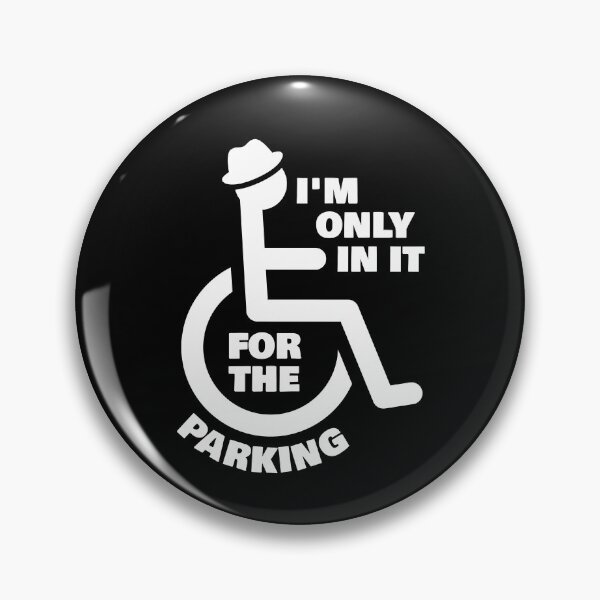 Artikelvorschau, Only For The Parking Rollstuhlfahrer entworfen und verkauft von MooonTees.