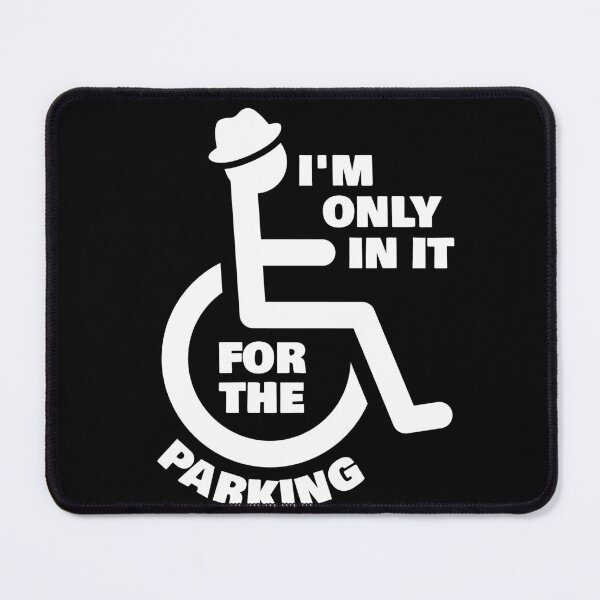 Item preview, Only For The Parking Wheelchair Users designed and sold by MooonTees.