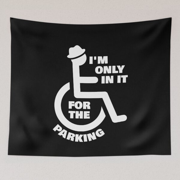 Item preview, Only For The Parking Wheelchair Users designed and sold by MooonTees.