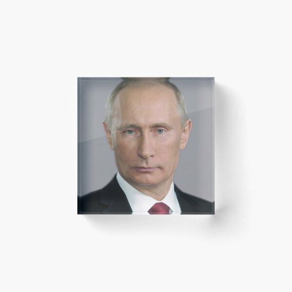 Vladimir Putin Russia Acrylic Block