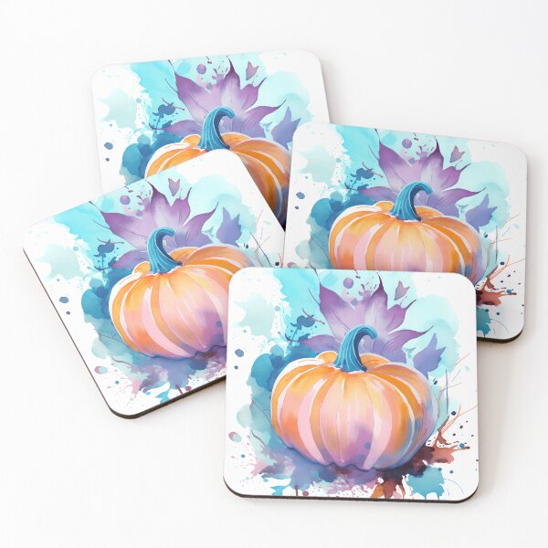 Item preview, Halloween Watercolor Pumpkin designed and sold by RaineDDesigns.