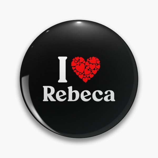 Item preview, Rebeca Heart - I Love Rebeca designed and sold by MiraclePitts.