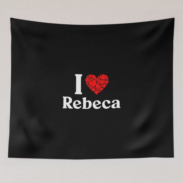 Item preview, Rebeca Heart - I Love Rebeca designed and sold by MiraclePitts.