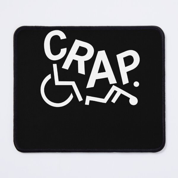 Item preview, Crap Wheelchair Users designed and sold by MooonTees.