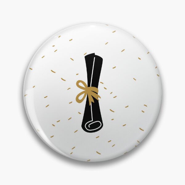 Item preview, White and Gold Diploma Graduation designed and sold by Susan Says.