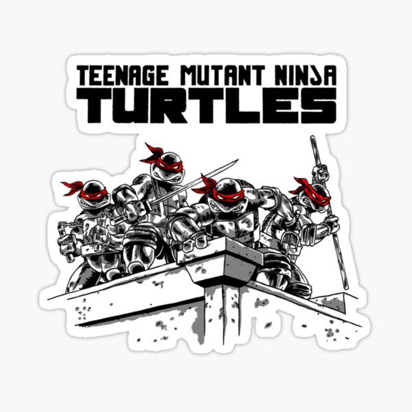 Old School Ninjas Sticker For Sale By Jnlfxheqjse33 Redbubble