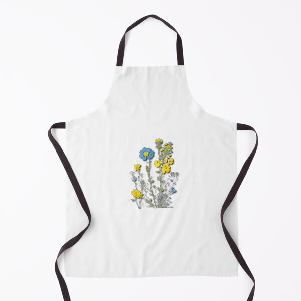 Item preview, Wild Blue and yellow flowers designed and sold by njokindegwa.