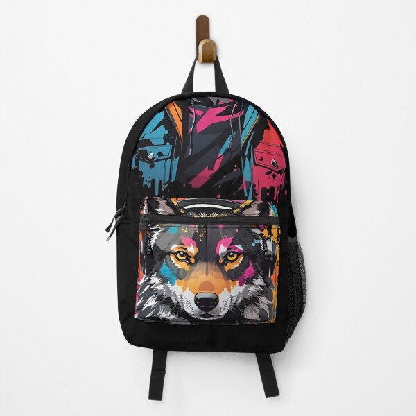 Item preview, Wolf listen music - Graffiti style designed and sold by DigitalEmporio.