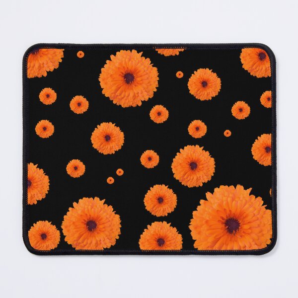 Item preview, Little orange flowers designed and sold by studio468.