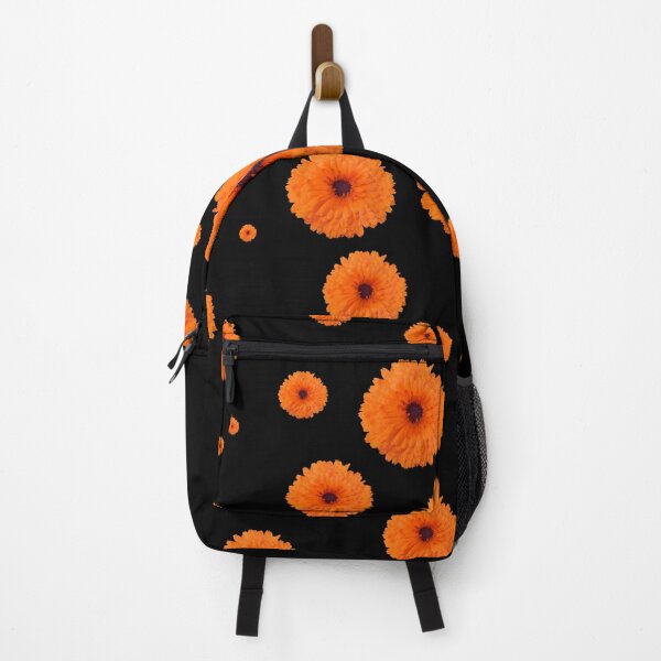 Item preview, Little orange flowers designed and sold by studio468.