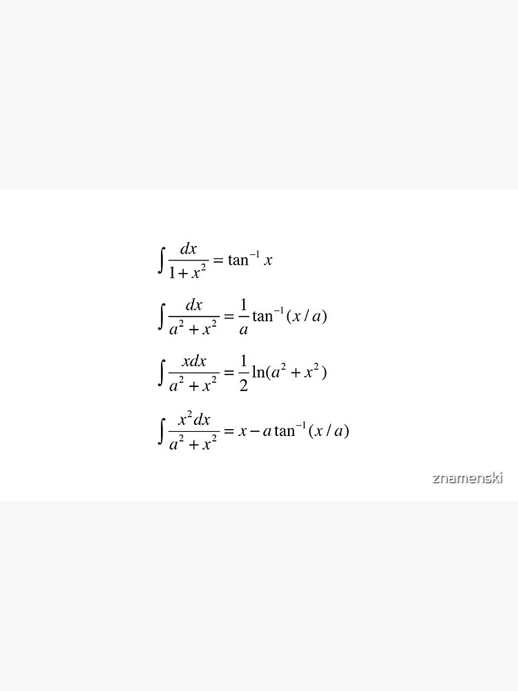 #Integrals #Math #Calculus #Mathematics Integral Function Equation Formula by znamenski