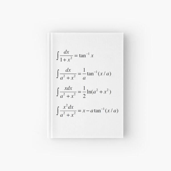 #Integrals #Math #Calculus #Mathematics Integral Function Equation Formula Hardcover Journal