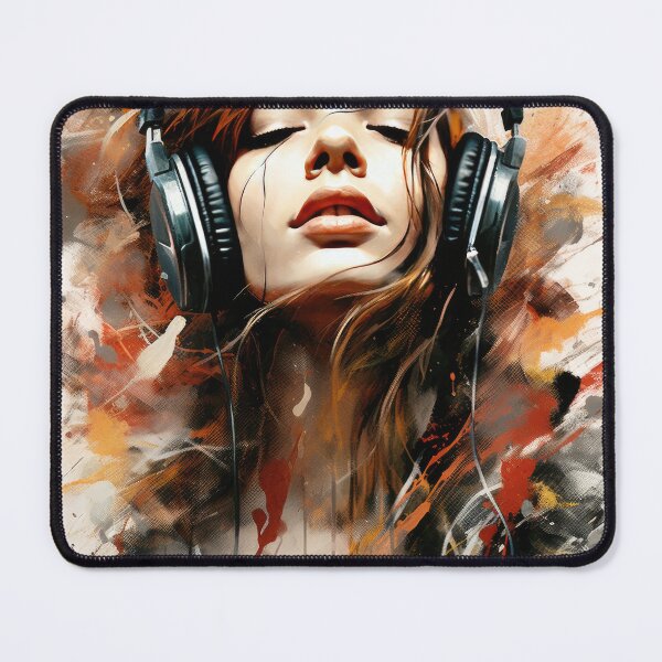 Item preview, abstract patterns dancing to the rhythm of unseen music designed and sold by Surreal-Inc.