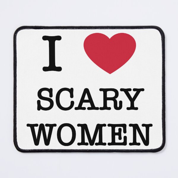Item preview, I Heart Scary Women designed and sold by mhunt109.