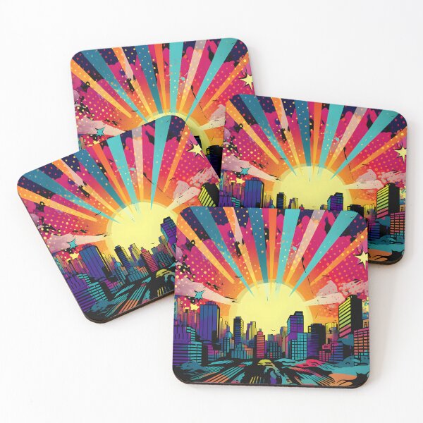 Item preview, Vibrant City Sunrise designed and sold by alaa-mously.