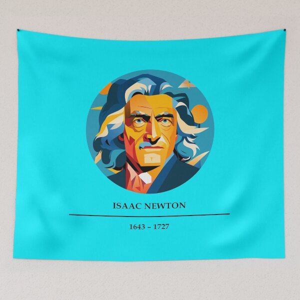 Item preview, Isaac Newton (1643 – 1727) [Ai Generated Vector Art] designed and sold by VitYanakorn.