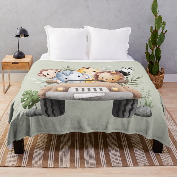 Item preview, Adventure cute safari animals kids duvet cover designed and sold by Scenic.