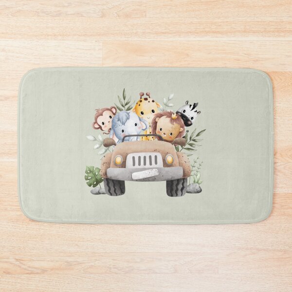 Item preview, Adventure cute safari animals kids duvet cover designed and sold by Scenic.